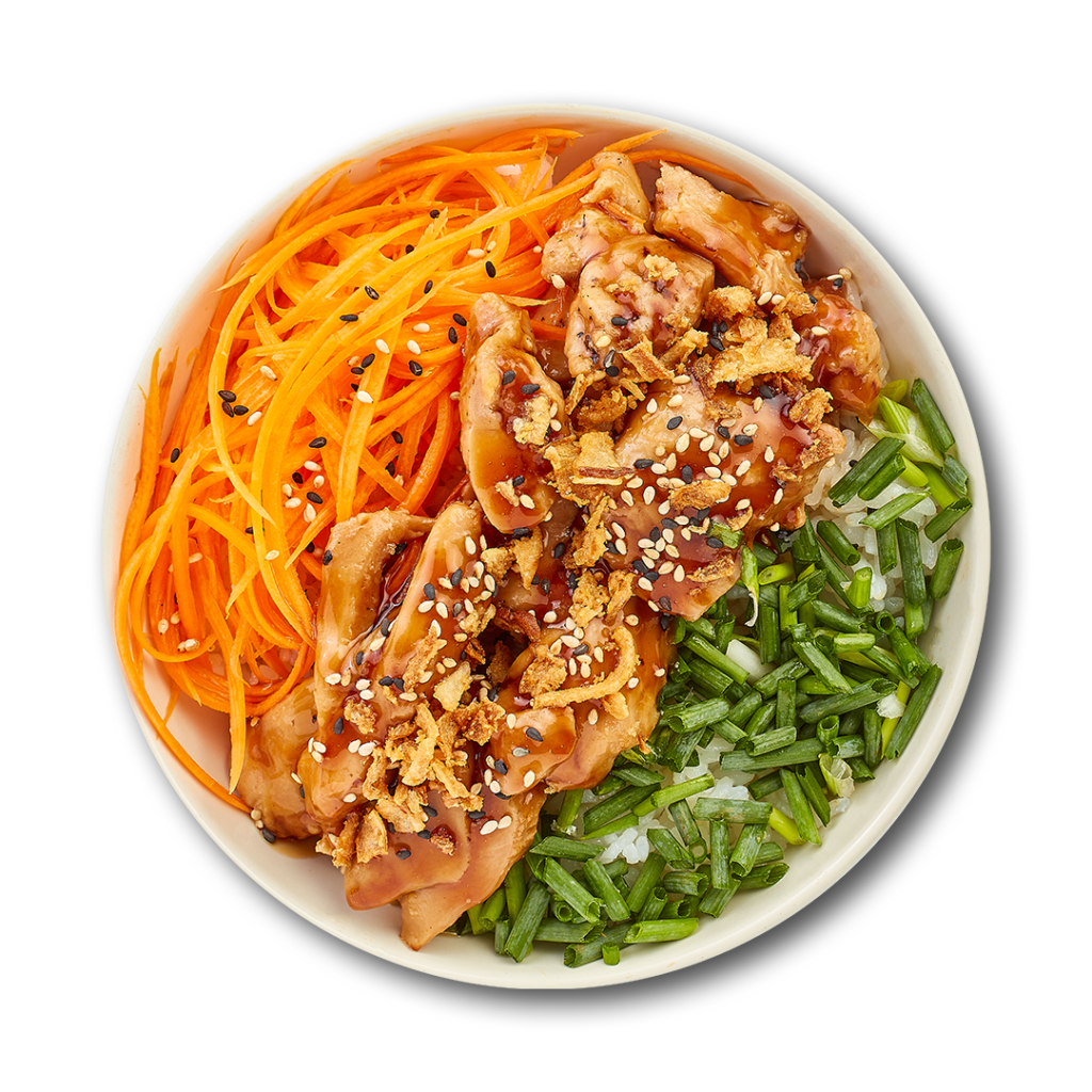 Teriyaki bowl riz poulet Sushi Market